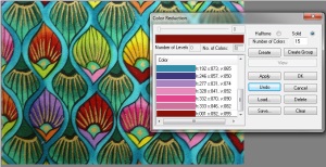 painter fabric design